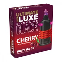 Презервативы luxe black ultimate болт на 32 (вишня) 4722lux