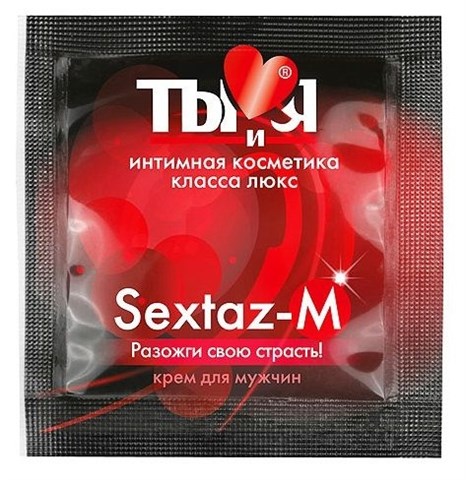 Возбуждающий крем для мужчин Sextaz-M 1,5 г