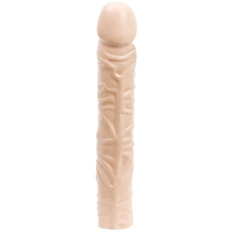 Анально-вагинальный фаллоимитатор с силагелем  - 24,5 см. - фото 285870