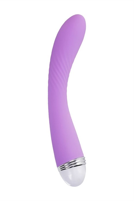 Фиолетовый вибратор Lantana - 22 см. - фото 288585