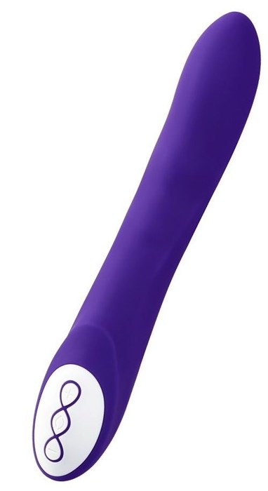 Нереалистичный фиолетовый вибратор SYRIN - 21 см. - фото 289176