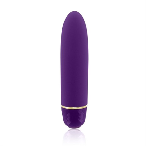 Фиолетовая вибропуля Classique Vibe - 12 см. - фото 291011