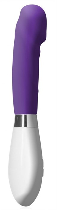 Фиолетовый вибратор Asopus - 21 см. - фото 291511