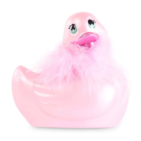 Розовый вибратор-уточка I Rub My Duckie 2.0 Paris - фото 292480