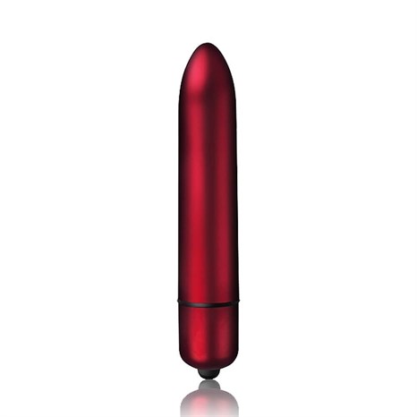 Красный мини-вибратор Rouge Allure - 16 см. - фото 293842