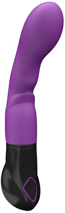 Фиолетовый вибратор для стимуляции G-точки Nyx - 20,1 см. - фото 294451
