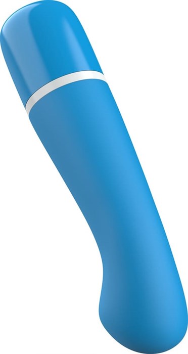 Голубой G-вибростимулятор Bdesired Deluxe Curve - 15,2 см. - фото 294811
