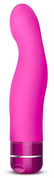 Ярко-розовый вибромассажер Gio - 20,3 см. - фото 295842