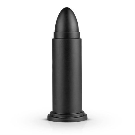 Черный анальный фаллоимитатор 10 Pounder Dildo - 25,6 см. - фото 300632