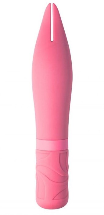 Розовый мини-вибратор BonBon’s Powerful Spear - 15,2 см. - фото 307381