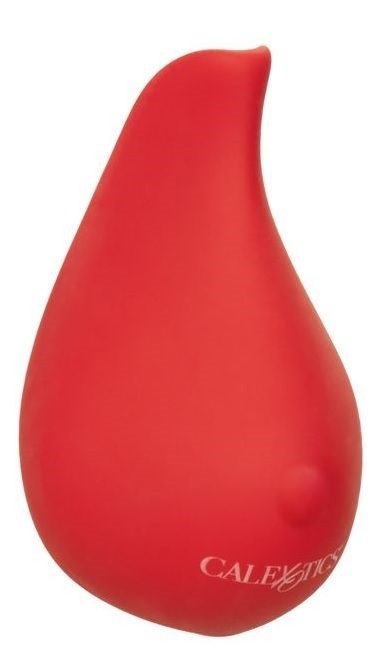 Красный клиторальный вибромассажер Red Hot Glow - фото 308076