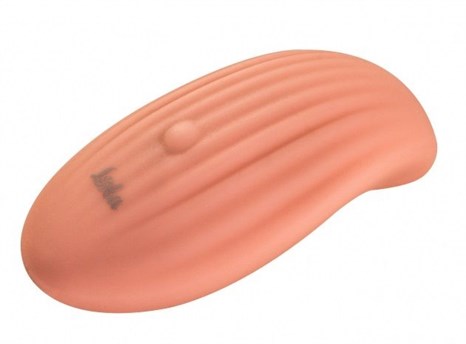Розовый клиторальный вибратор Shape of water Shell - фото 308723
