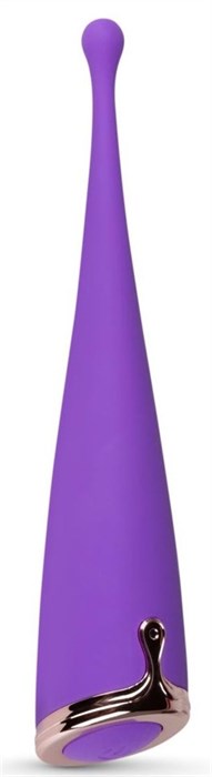 Фиолетовый клиторальный вибратор The Countess Pinpoint Vibrator - 19 см. - фото 309101