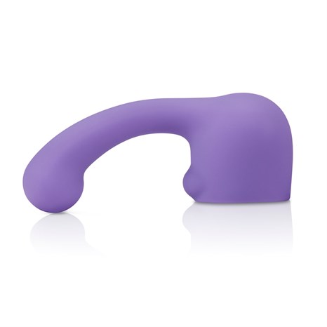 Фиолетовая утяжеленная насадка CURVE для массажера Le Wand - фото 309111