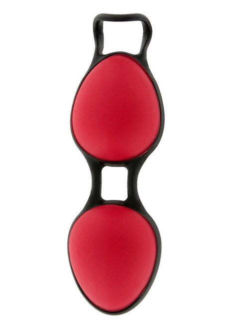 Красные вагинальные шарики Joyballs Secret - фото 309300