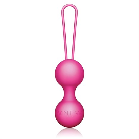 Розовые вагинальные шарики VNEW level 2 - фото 309368