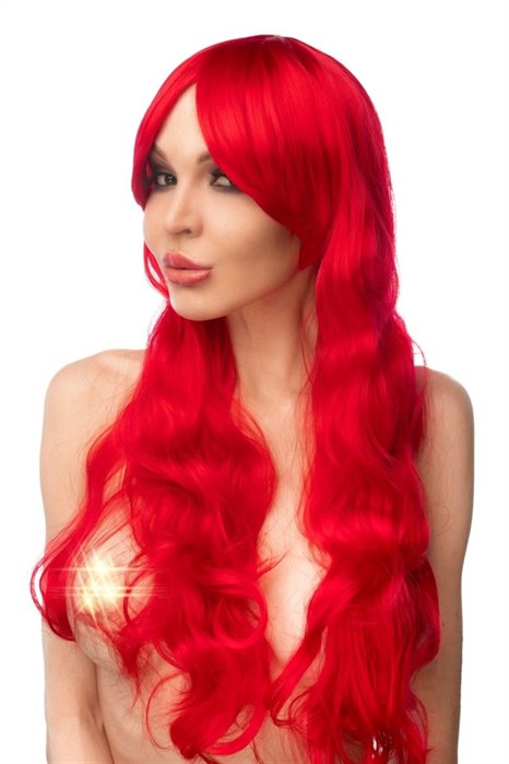 Красный парик  Сэнго - фото 321356