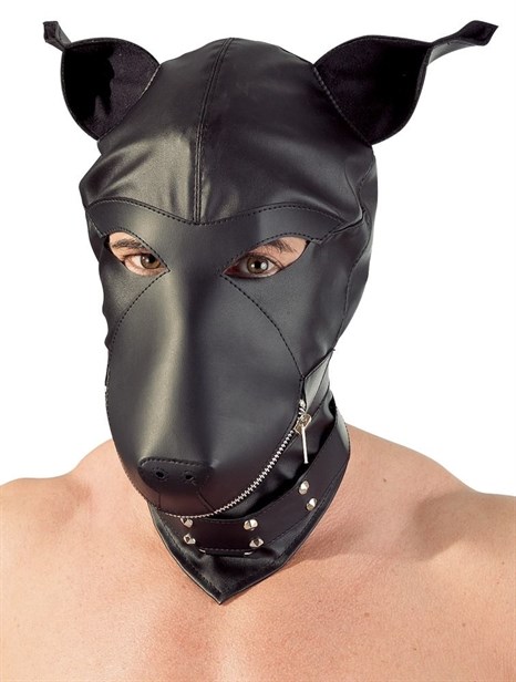 Шлем-маска Dog Mask в виде морды собаки - фото 328476