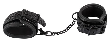 Наручники с геометрическим узором Bad Kitty Handcuffs - фото 329279