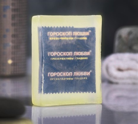 Светящееся мыло "Экстренная помощь" с презервативом - 105 гр. - фото 342981