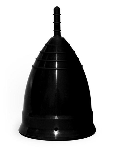 Черная менструальная чаша OneCUP Classic - размер S - фото 375326