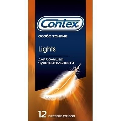 Особо тонкие презервативы Contex Lights - 12 шт. - фото 383793