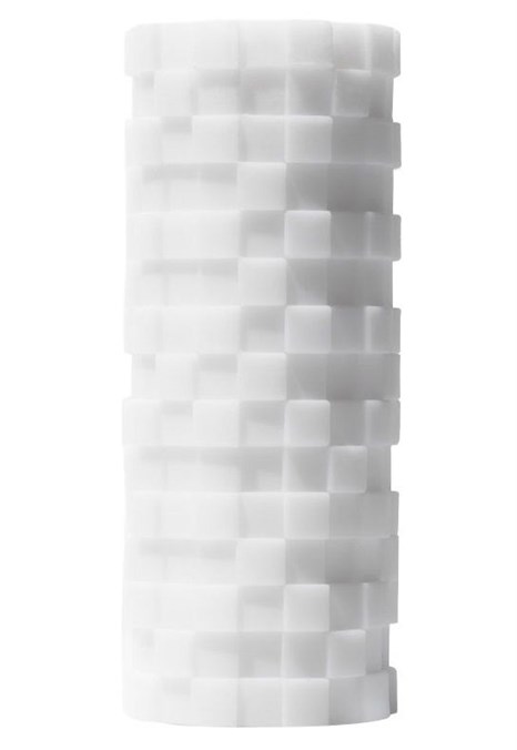 Белый 3D мастурбатор MODULE - фото 386973