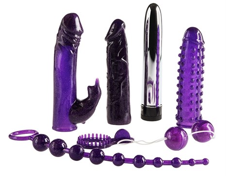Набор фиолетовых стимуляторов Imperial Rabbit Kit - фото 387349