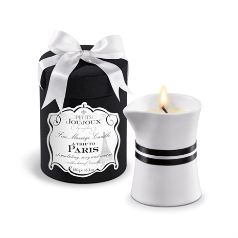 Массажное масло в виде большой свечи Petits Joujoux Paris с ароматом ванили и сандала - фото 389171