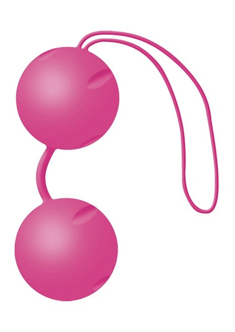 Розовые вагинальные шарики Joyballs Pink - фото 391695
