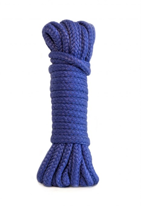 Синяя веревка Bondage Collection Blue - 9 м. - фото 393523