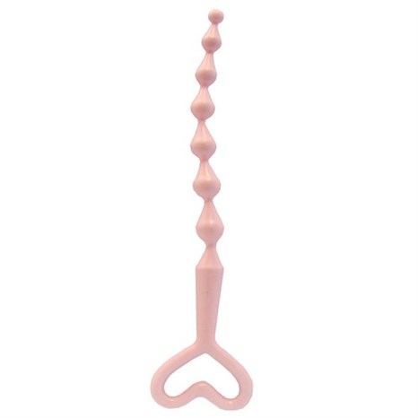 Розовая анальная цепочка REE SEDUCE PINK - 32 см. - фото 393743