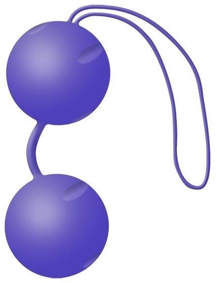 Фиолетовые вагинальные шарики Joyballs Trend - фото 394300