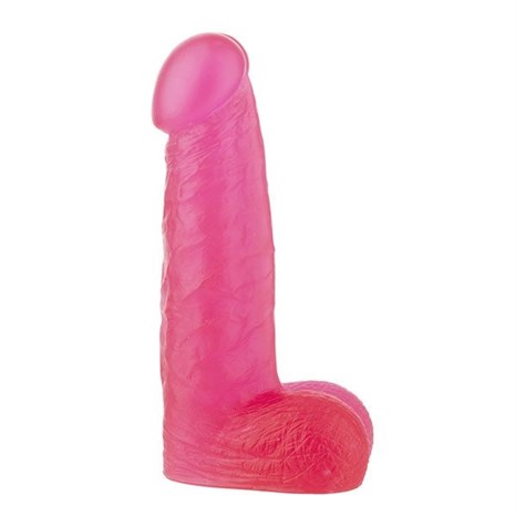 Розовый фаллоимитатор XSKIN 6 PVC DONG - 15,2 см. - фото 394474