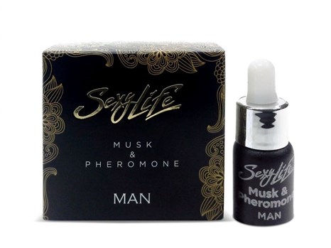 Ароматическое масло с феромонами Sexy Life Musk Pheromone man - 5 - фото 394992
