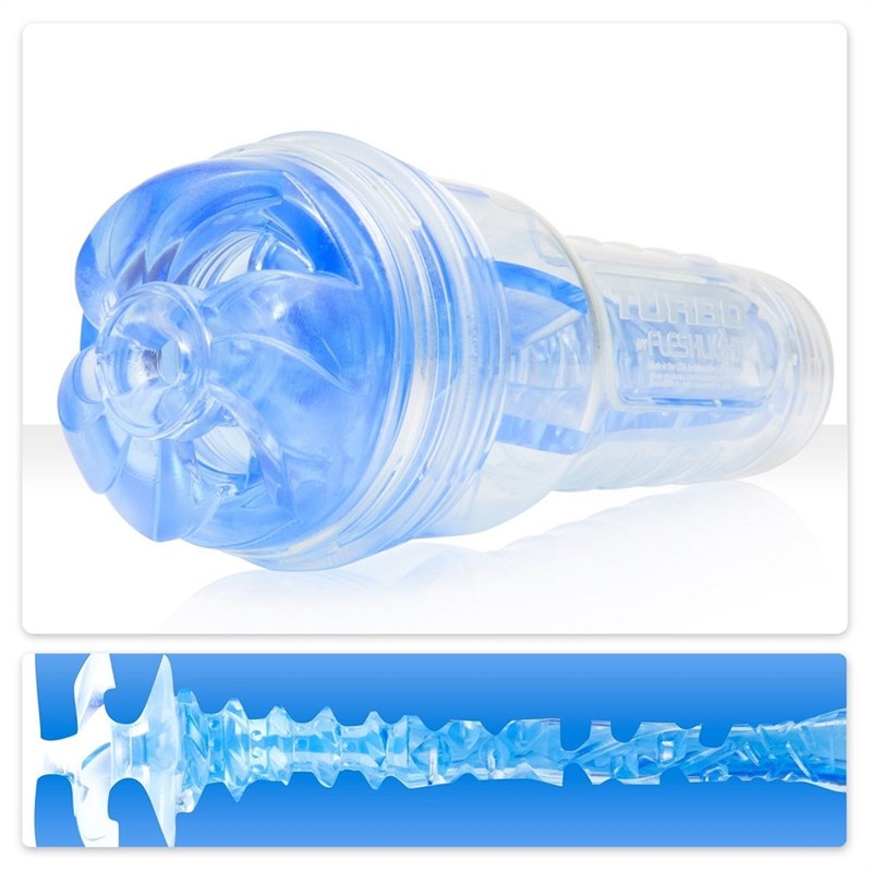 Мастурбатор Fleshlight Turbo - Trust Blue Ice - фото 398272