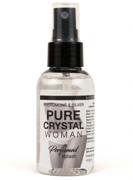 Женский парфюмированный спрей для нижнего белья Pure Crystal - 50 - фото 398755