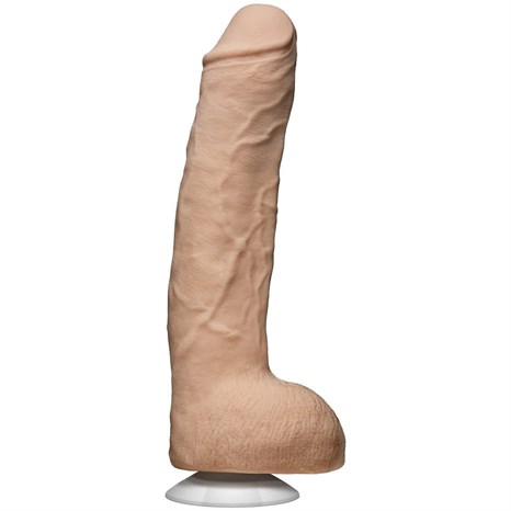 Телесный фаллоимитатор John Holmes ULTRASKYN Realistic Cock with Removable Vac-U-Lock Suction Cup - 25,1 см. - фото 398940