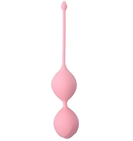 Розовые вагинальные шарики SEE YOU IN BLOOM DUO BALLS 29MM - фото 399445