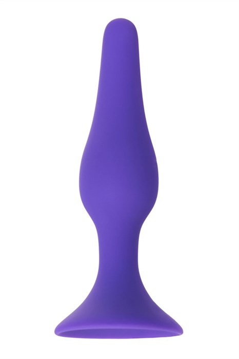 Фиолетовая анальная втулка Toyfa A-toys - 11,3 см. - фото 400399