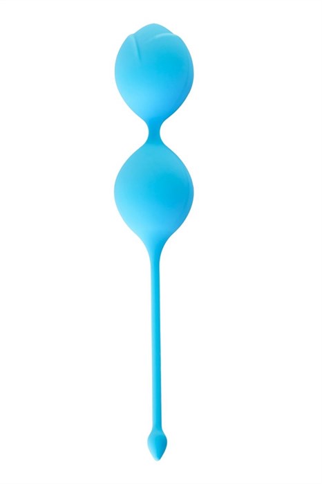 Голубые вагинальные шарики Toyfa A-toys - фото 400417