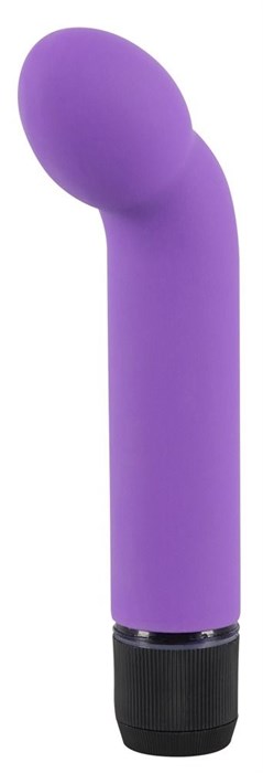 Фиолетовый вибростимулятор унисекс G+P Spot Lover - 16 см. - фото 402887