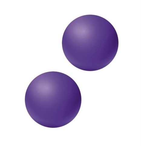 Фиолетовые вагинальные шарики без сцепки Emotions Lexy Medium - фото 403211