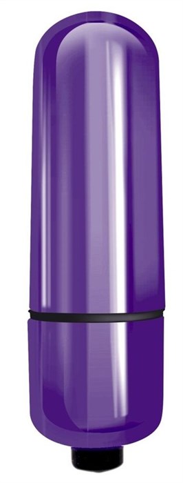Фиолетовая вибропуля Mady - 6 см. - фото 404292
