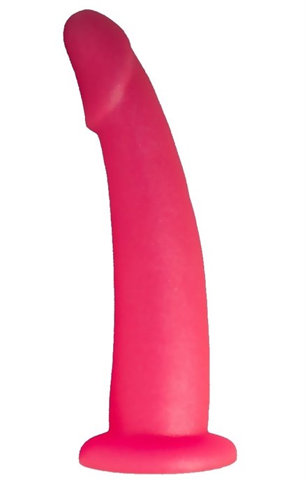 Розовый плаг-массажёр для стимуляции простаты - 16 см. - фото 405719