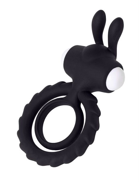 Черное эрекционное кольцо на пенис JOS  BAD BUNNY - фото 406050
