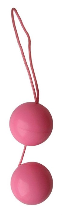 Розовые вагинальные шарики Balls - фото 407672