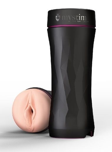 Мастурбатор-вагина в тубе OPUS E Vaginal Version с возможностью подключения электростимуляции - фото 407732