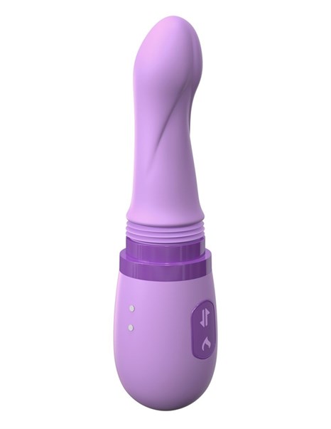 Фиолетовый вибростимулятор Her Personal Sex Machine - 21,3 см. - фото 407899
