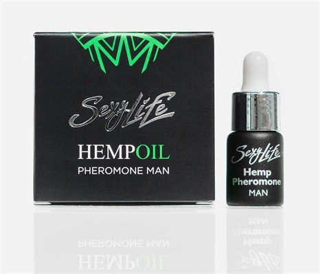 Ароматическое масло с феромонами Sexy Life HEMPOIL man - 5 - фото 408063